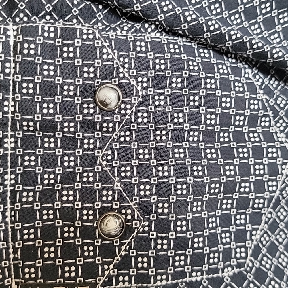 Mens Cinch snap front shirt XS
